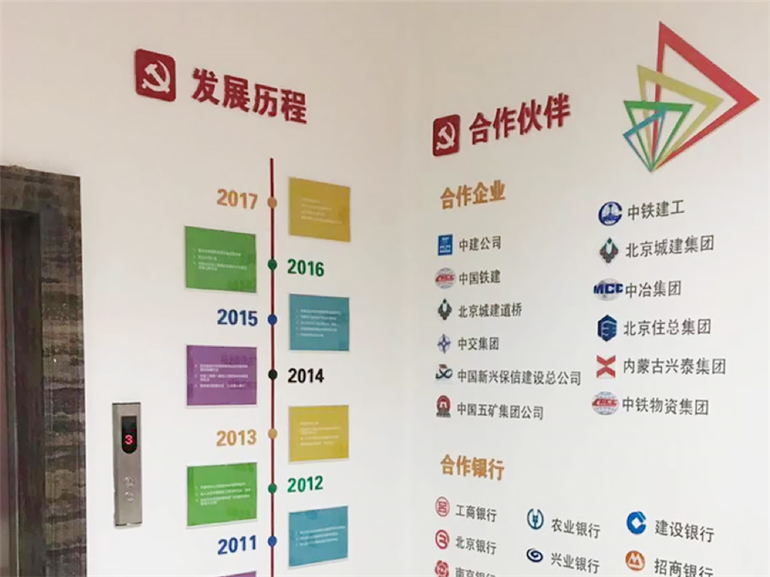 企業(yè)集團黨建墻